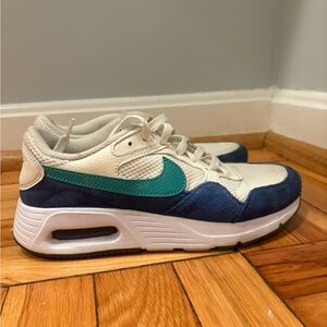 Nike Women's Air Max Sneakers- Blue and Green